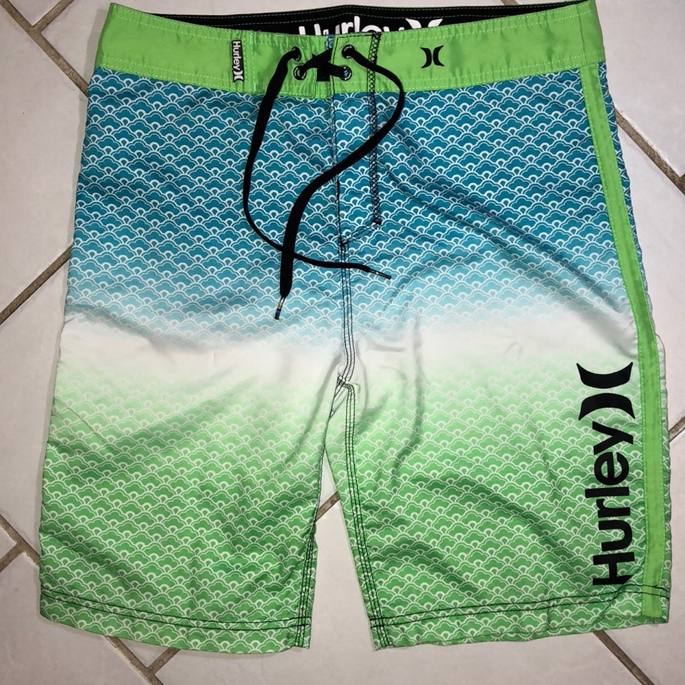 Hurley Patterned Swim Trunks